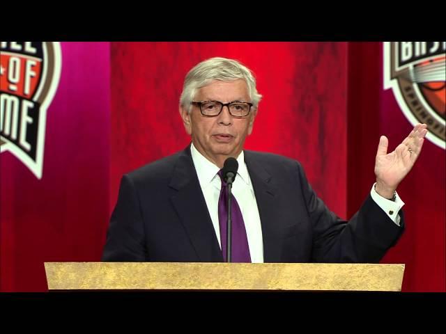 David Stern Acknowledges the Fans of the NBA