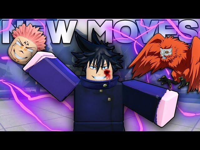 Megumis NEW MOVES Destroys PLAYERS in Sorcerer Battlegrounds (ROBLOX)