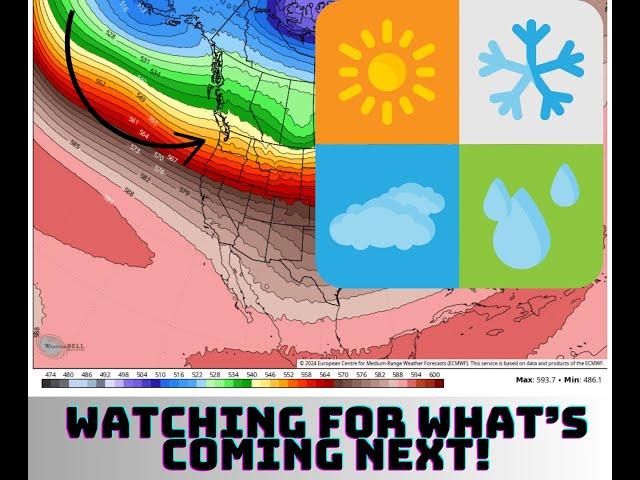 Pacific NW Thanksgiving and Extended Forecast!