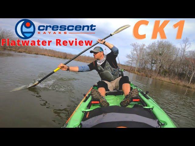 "On Lake Review" Crescent Kayaks CK1 Venture