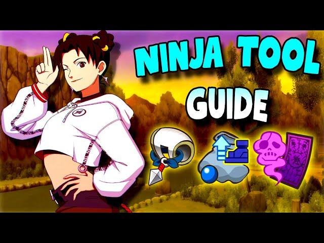 Ninja Tool Guide | Learn About Items in Naruto Storm Connections