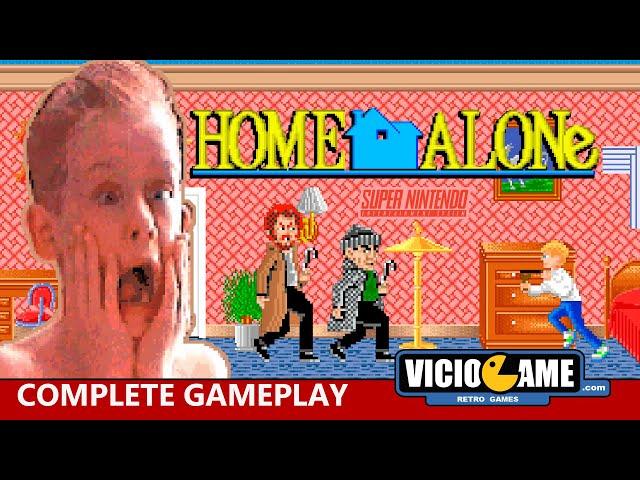  Home Alone (Super Nintendo) Complete Gameplay