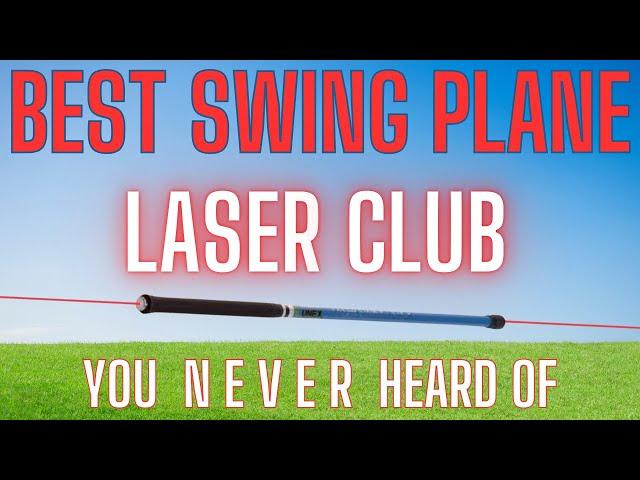 INSTANTLY Better Swing Plane Using The BEST Laser Golf Club Training Aid EVER