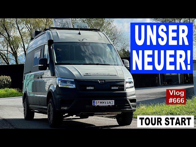 #666 Das wars mit Wohnung!  Neuer Van! | MAN TGE 4x4 | MegaMobil Lounge 600 | OFFROAD Paket, KaiMAN