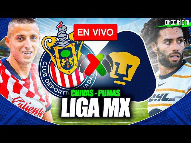 ASÍ FUE EL EMPATE ENTRE CHIVAS y PUMAS EN LA LIGA MX ¡JORNADA 15!