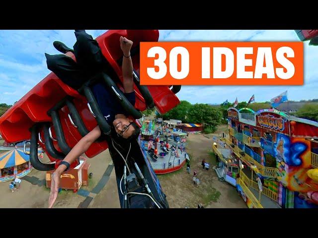 30 CREATIVE Insta360 Camera Shot Ideas In 360 Seconds |  Insta360 X3, ONE X2, ONE RS 1-INCH 360