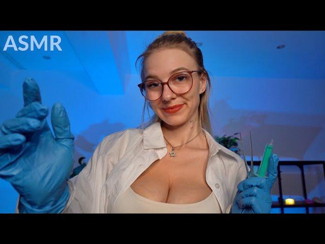 ASMR German Doc Examines and Treats Your Ears ‍️ (ENGLISH SUBTITLES) | Stardust ASMR