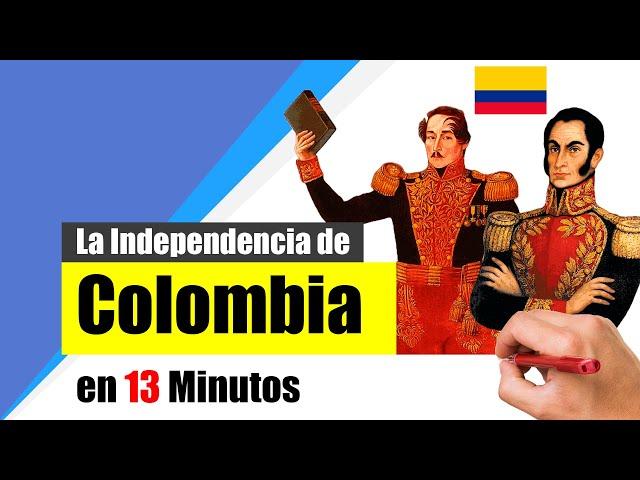 History of the INDEPENDENCE of COLOMBIA - Summary | Causes, development and consequences.