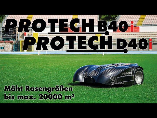 PROTech B40i & D40i | TECHLine Rasenroboter