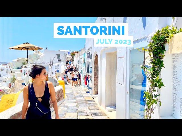 SANTORINI GREECE - JULY 2023 (▶67minutes)