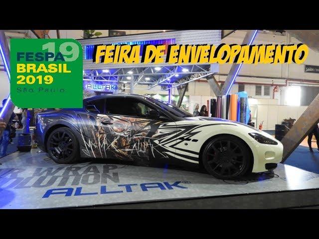 Fomos na Feira de Envelopamento FESPA 2019