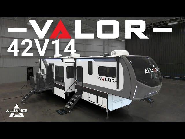 2025 Valor 42V14 - Ultimate Versatility Living RV! 44' 11" and 15,989 lbs