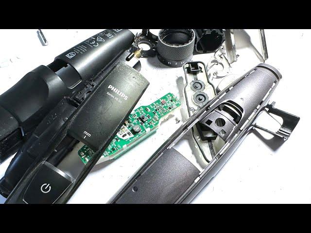 Philips beard trimmer series 5000 teardown