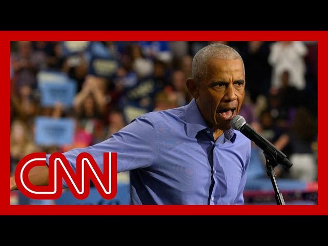 An emotional Obama makes his harshest case yet against Trump at Pittsburgh rally