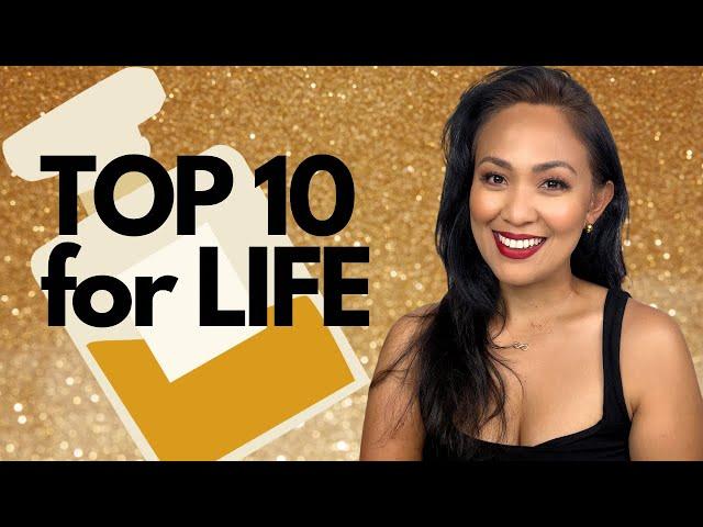 TOP TEN perfumes I cannot live without| BEST Perfumes for Women