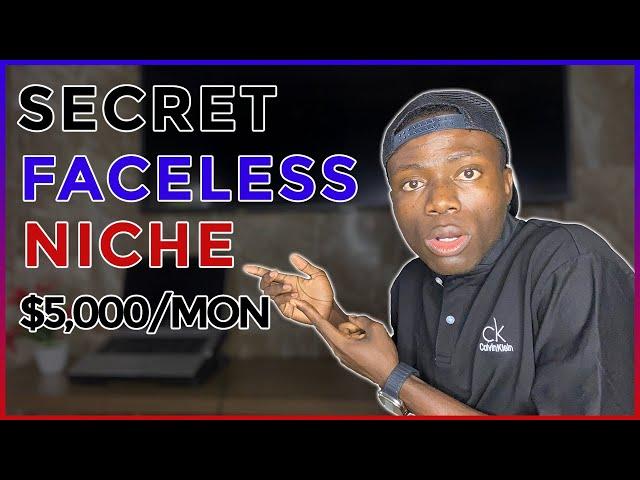 Secret Faceless Niche to Make Money on Social Media ($5000 monthly)