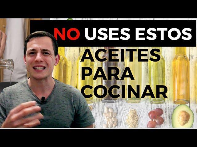 Los mejores ACEITES para COCINAR tus Alimentos