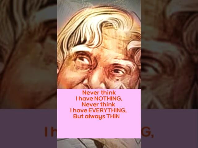 Quote (Thought) Of The Day | Suvichar in English | #successquotes #apjabdulkalam  #positivequotes