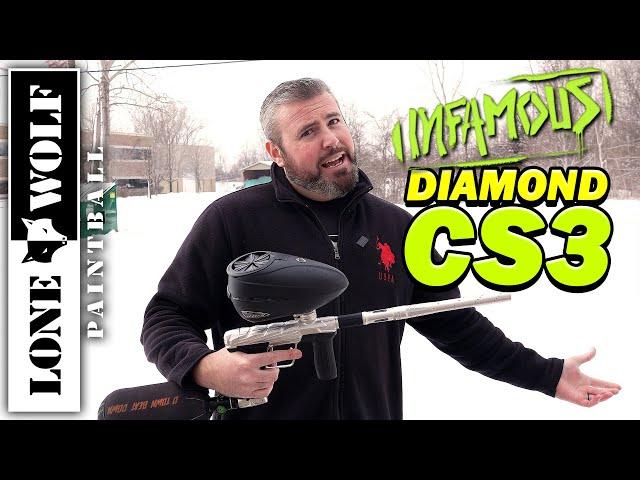 Infamous Diamond Skull x Planet Eclipse CS3 Paintball Gun Review & Shooting | Lone Wolf Paintball