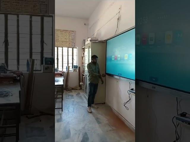 Smart Class Setup | Installation | Sirohi | Digital Board | Interactive Flat Panel  | EKIN #ekin