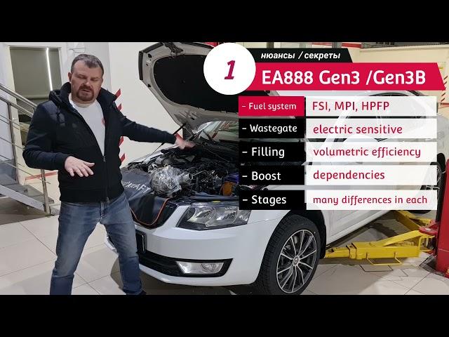 Тюнинг моторов VAG 1.8 / 2.0 TFSI gen3 / gen3B - нюансы, преимущества, секреты. Часть 1