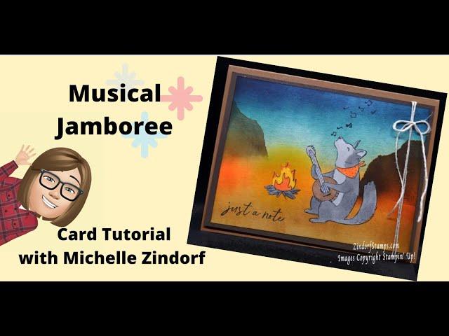 Musical Jamboree Card Tutorial with Michelle Zindorf