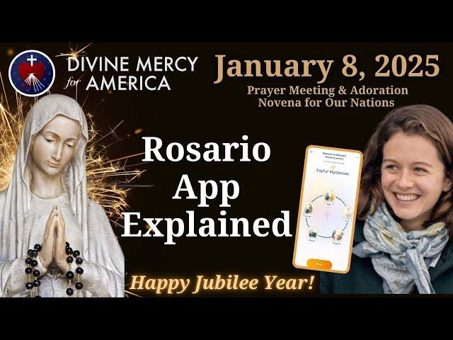 Cassandre Verhelst - Rosario App Explained - Adoration for Our Nations Monthly Novenas