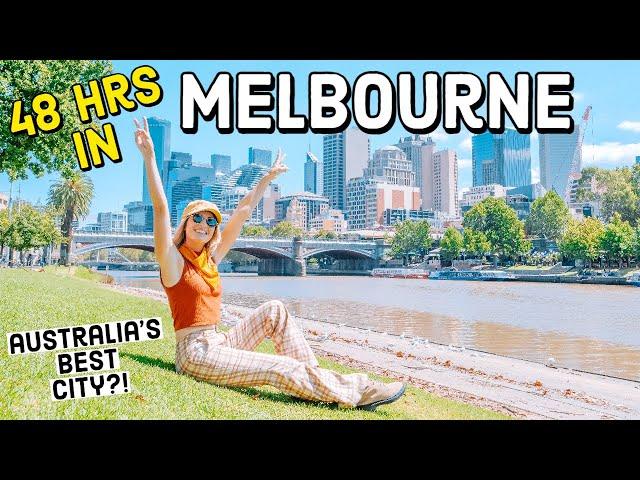 The Best 48 Hours in Melbourne! Exploring the CBD & Beyond | Travel Guide Melbourne City Vlog