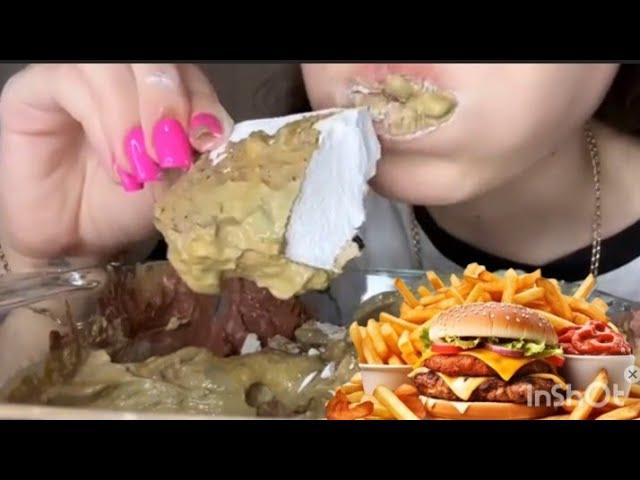 Wet Crunch//ASMR//Chalk Crunch//Chalk ASMR//Mukbang//Eating ASMR//Eating Show//Poli Chalk