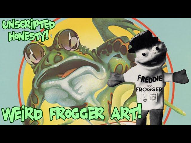 Unscripted Honesty - Weird Frogger Art