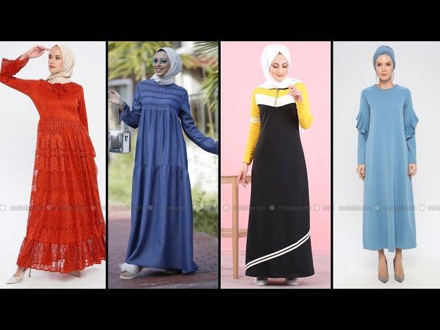 2020 Modanisa Hijab Dresses 14 | Wedding Guest Dresses by Modanzi Tesettür