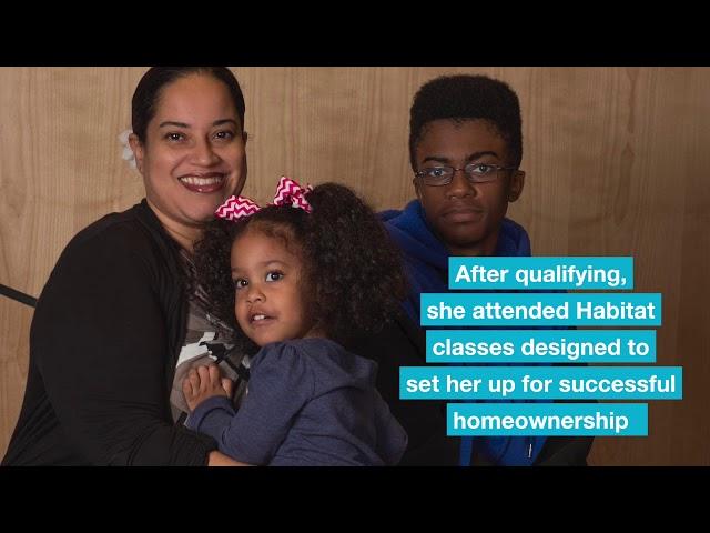 TC Habitat Homeowner Profile:  Meet Kera and Her Family