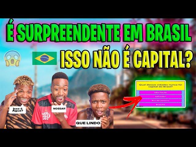 AINDA HÁ DUVIDA QUE BRASIL É O MELHOR?-AFRICANO REAGE