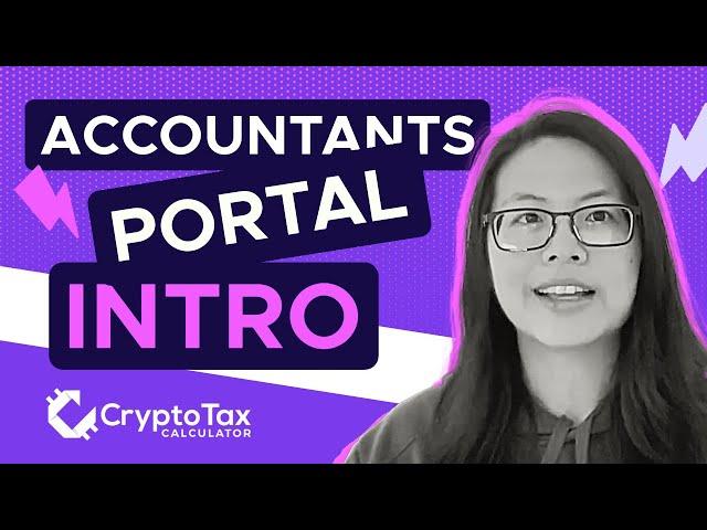 How To Use Crypto Tax Calculator Accountant Portal