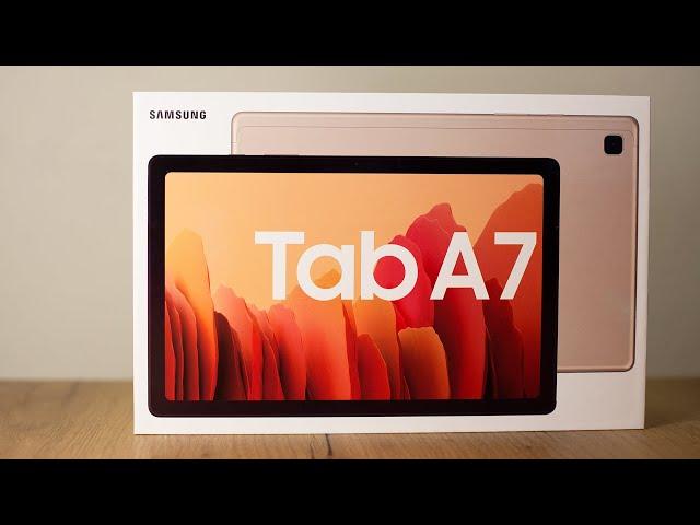 Samsung Galaxy Tab A7 Unboxing