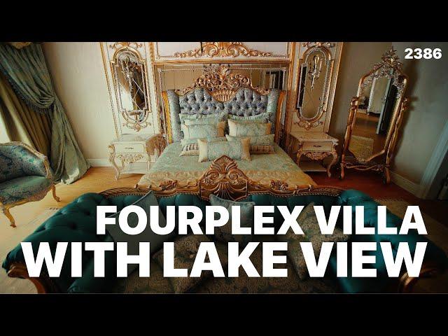 2386 - 747 - Fourplex Luxury Villa with Lake View in Buyukcekmece | Istanbul | Turkish Citizenship