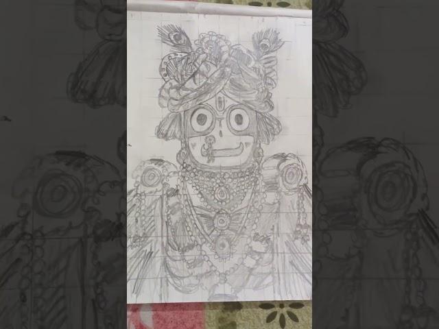 Jagannath drawing easy part 1 ️#vbshorts