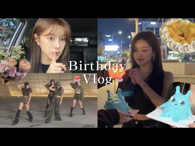 Vlog 재잘재잘 생일주간 브이로그 (말많음 주의) | Birthday Vlog | 오디션결과, 연기, 드라이브, 농구직관, 에스파 커버촬영, 최애 샤브샤브집…