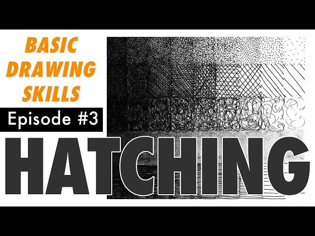 Draw a VALUE SCALE using Hatching and Blending! Free Basic Drawing Class #3 (live stream + Q&A)