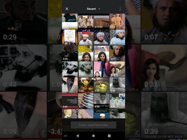 How to use video maker app. || Hamza tech info ||
