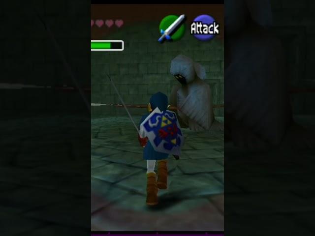 Link loses his childhood in Zelda Ocarina of Time #shorts #gaming #zelda