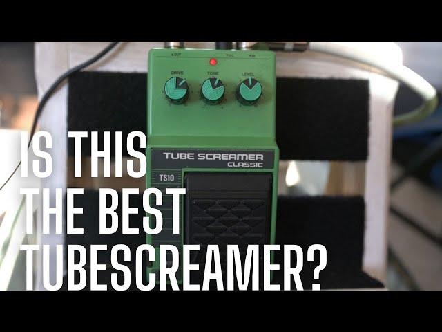 Ibanez TS10 -  The King of Tube Screamers - Stevie Ray Vaughan and John Mayer and Gary Moore Agree..