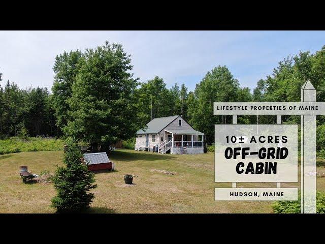 Off-Grid Cabin on 10.8± Acres | Maine Real Estate