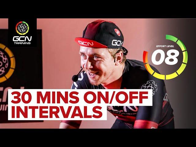 90 On 30 Off Intervals | 30 Mins HIIT Cycling Workout