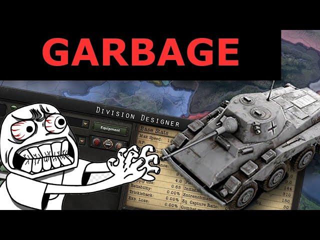 Hoi4 Impossible Armored Cars Challenge? The WORST IN THE GAME