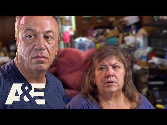 Hoarders: Couple Threatened With Losing Children if House Doesn't Get Clean | A&E