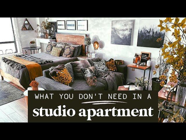 5 Things You DON'T NEED in Your Studio Apartment Layout