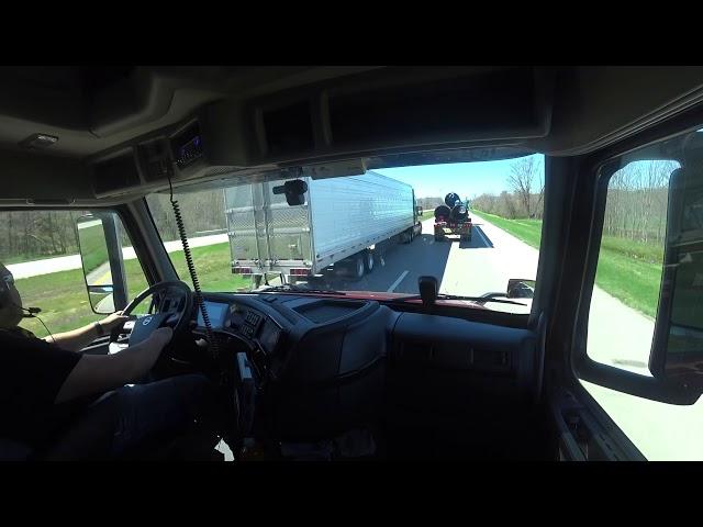 3-30-20 #17 Convoy With JBG Travels In Bidwell Ohio & Entering Dayton Ohio