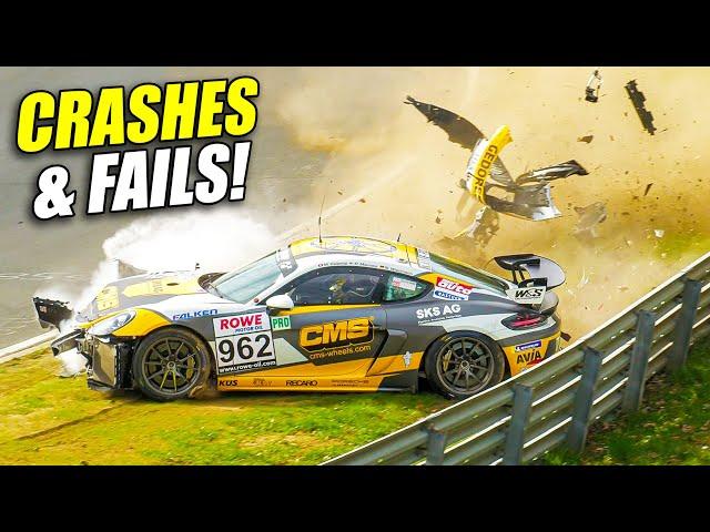 HUGE NÜRBURGRING CRASH & FAIL Compilation! 1.5 HOURS of EPIC Nordschleife Crashes & Fails!