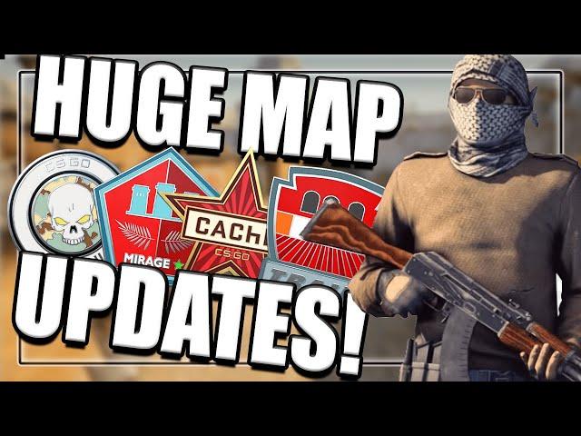 HUGE Map Changes! (Dust 2/Mirage/Cache/Train Updated!)